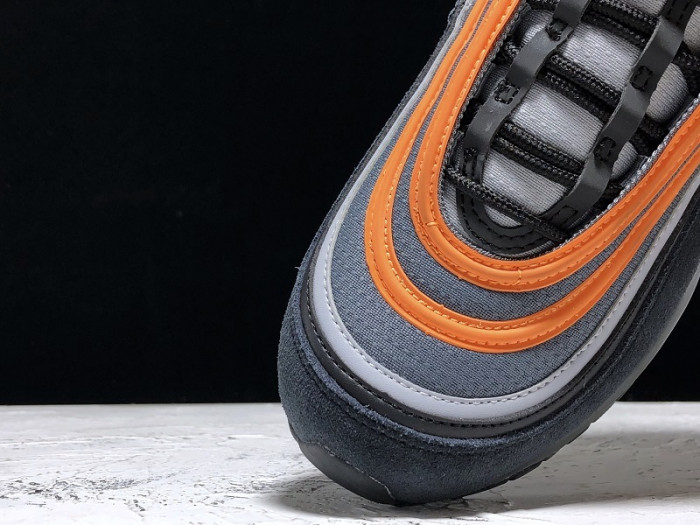 nike air max 97 wolf grey/total orange-black 921522-013