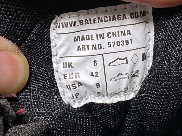 blcg sneaker tess.s.gomma white-red -black 570391 w2gn3 6000