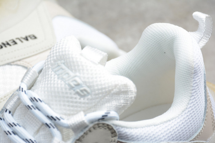 blcg sneaker triple.s.gomma white-yellow