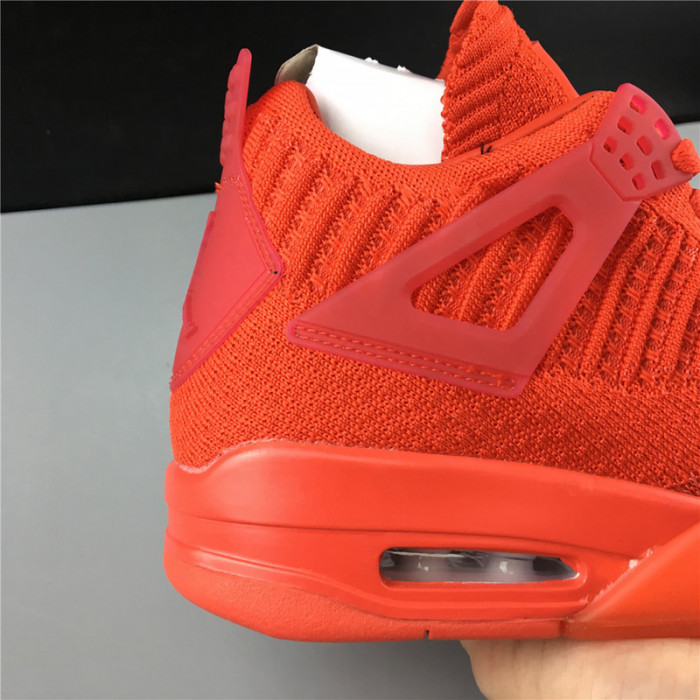 air jordan 4 flyknit “red” aq3559-600