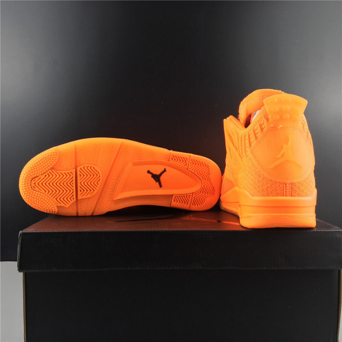 air jordan 4 flyknit “total orange” aq3559-800