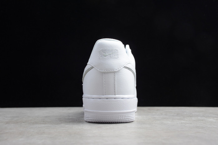 nike air force 1 connect qs nyc all-white ao2457-100