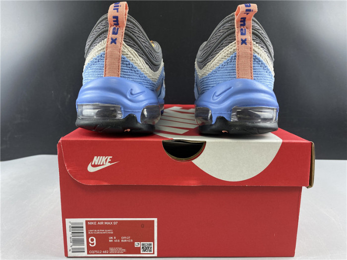 nike air max 97 corduroy light blue cq7512-462
