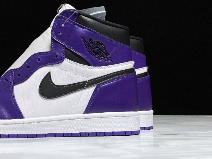 air jordan 1 retro high court purple white 555088-500
