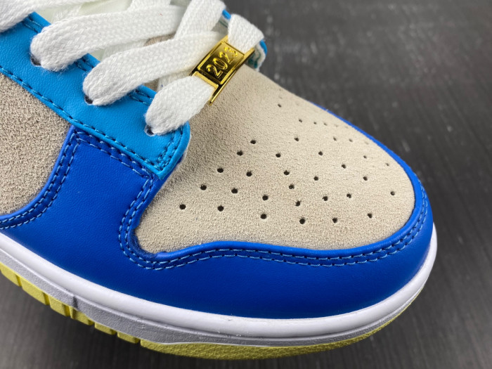 nike dunk low retro prm year of the rabbit blue orange cream fd4203-111