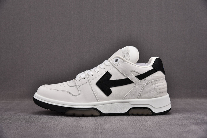out of office low-top leather sneakers