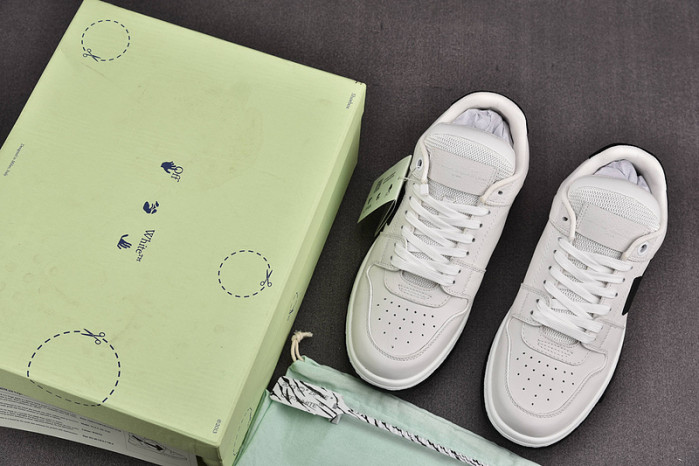 out of office low-top leather sneakers