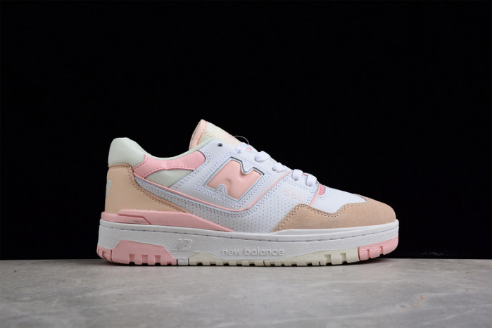 new balance 550 white pink (w) bbw550wp