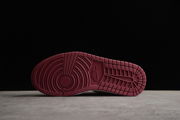 jordan 1 low white bordeaux 553558-615