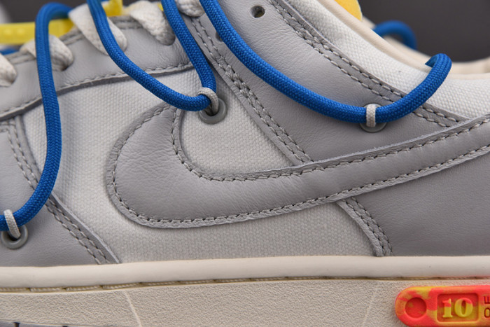 nike dunk low o-w lot 10 dm1602-112