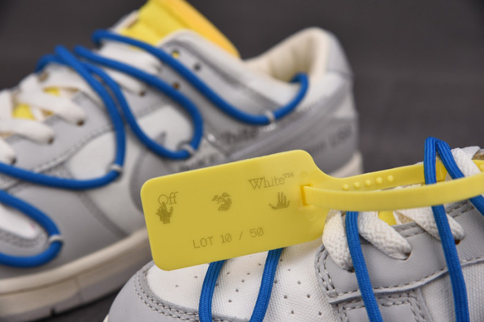 nike dunk low o-w lot 10 dm1602-112